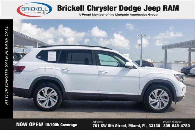 used 2022 Volkswagen Atlas car, priced at $24,275