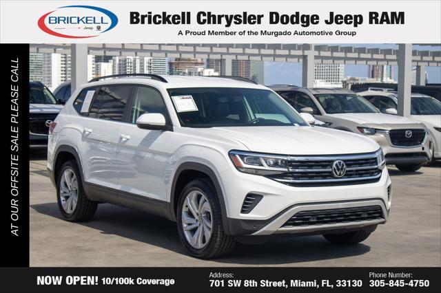 used 2022 Volkswagen Atlas car, priced at $24,275