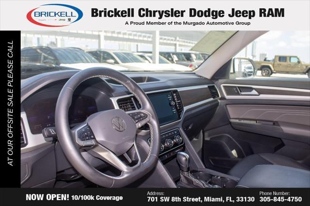 used 2022 Volkswagen Atlas car, priced at $24,275