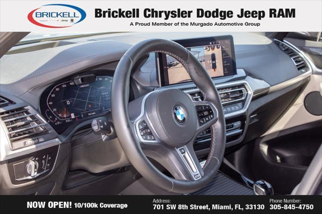 used 2022 BMW X3 car, priced at $43,595