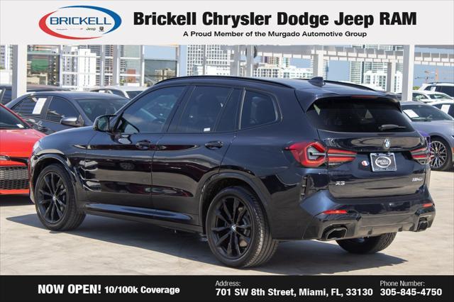 used 2022 BMW X3 car, priced at $43,595