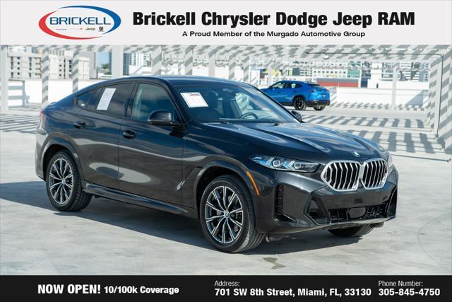 used 2024 BMW X6 car, priced at $65,986