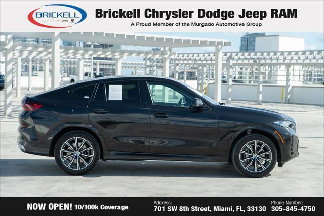 used 2024 BMW X6 car, priced at $65,986