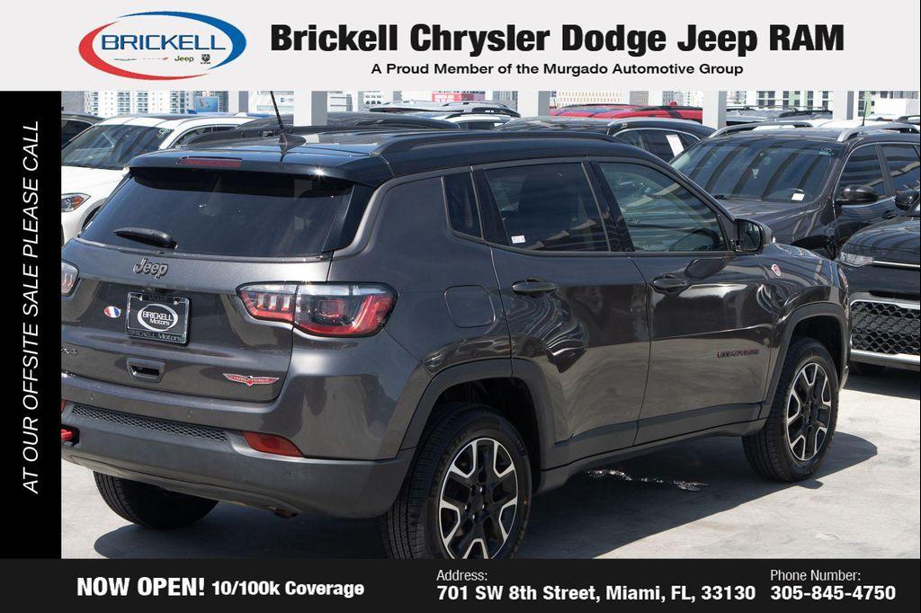 used 2021 Jeep Compass car, priced at $16,170