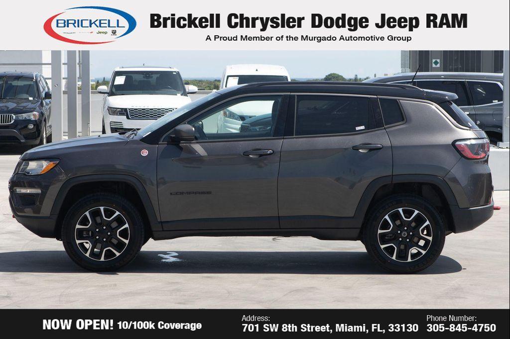used 2021 Jeep Compass car, priced at $17,255