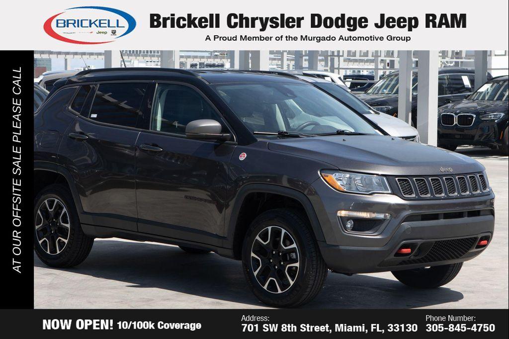 used 2021 Jeep Compass car, priced at $16,170
