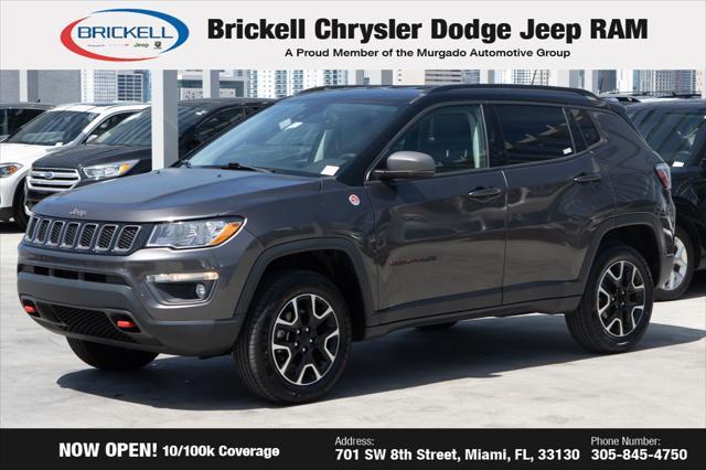 used 2021 Jeep Compass car, priced at $17,060