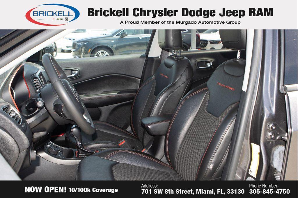 used 2021 Jeep Compass car, priced at $17,255