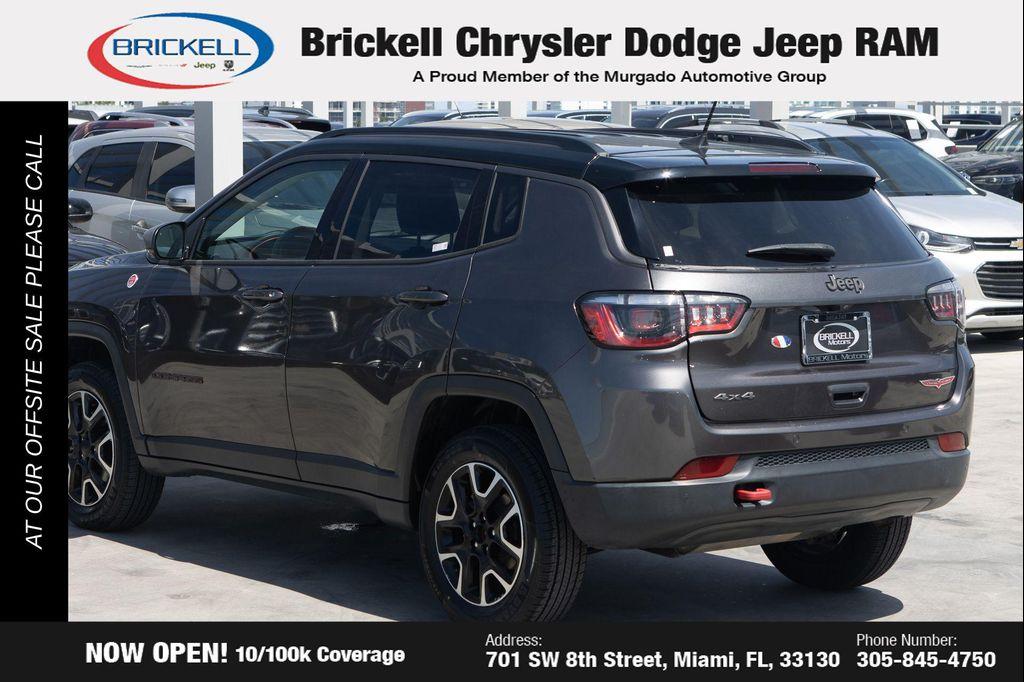used 2021 Jeep Compass car, priced at $16,170
