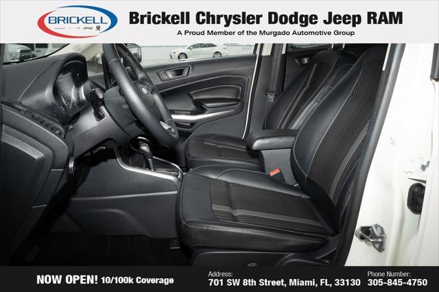 used 2020 Ford EcoSport car, priced at $13,495