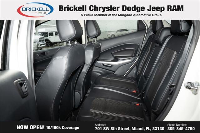 used 2020 Ford EcoSport car, priced at $13,495