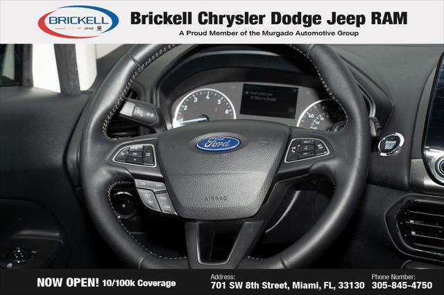 used 2020 Ford EcoSport car, priced at $13,495