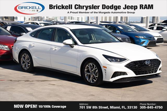 used 2021 Hyundai Sonata car, priced at $15,264