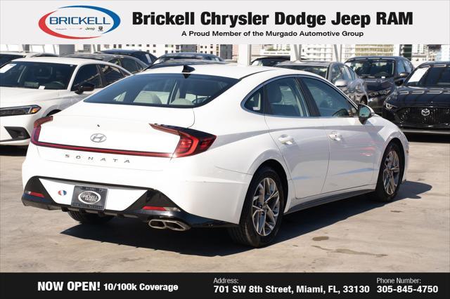 used 2021 Hyundai Sonata car, priced at $15,264