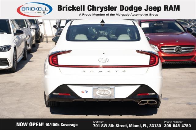used 2021 Hyundai Sonata car, priced at $15,264