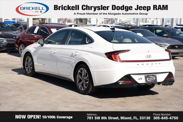 used 2021 Hyundai Sonata car, priced at $15,264