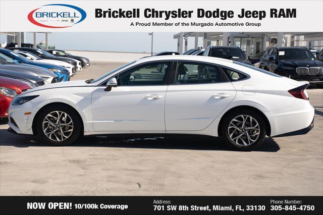 used 2021 Hyundai Sonata car, priced at $15,264
