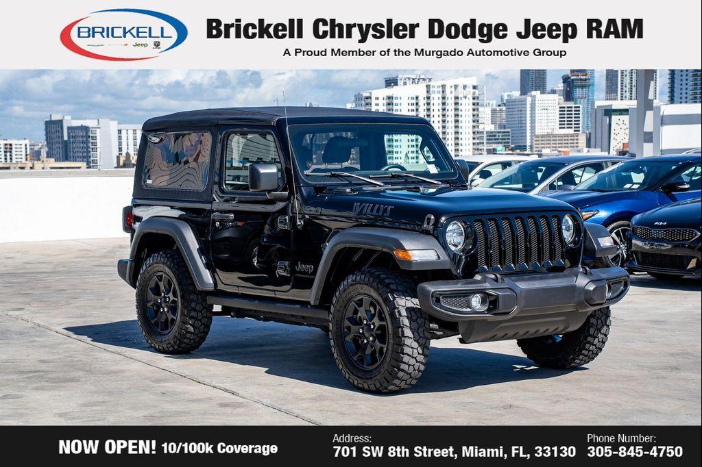 used 2023 Jeep Wrangler car, priced at $29,099