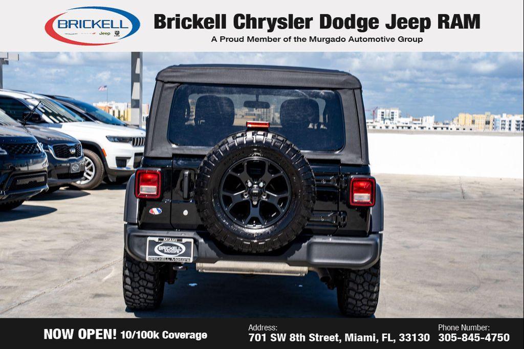 used 2023 Jeep Wrangler car, priced at $29,099