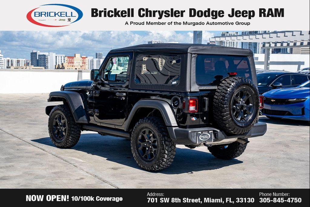 used 2023 Jeep Wrangler car, priced at $29,099