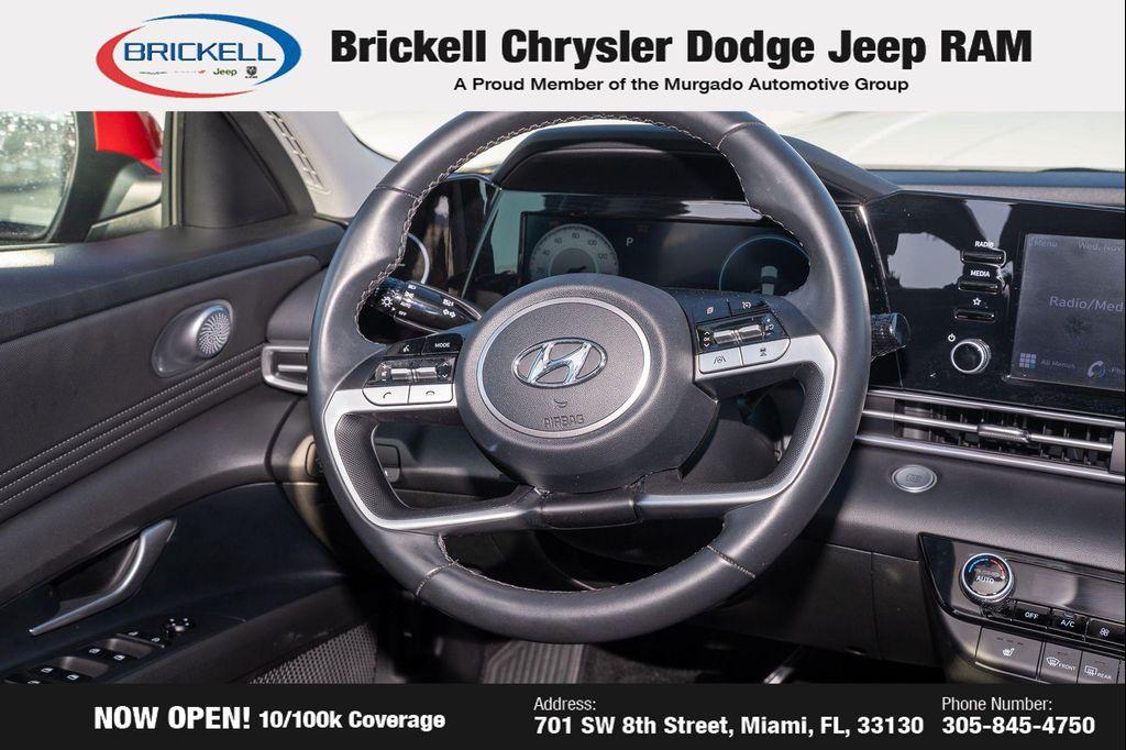 used 2022 Hyundai Elantra car, priced at $17,199