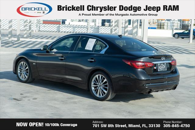 used 2018 INFINITI Q50 car, priced at $13,949