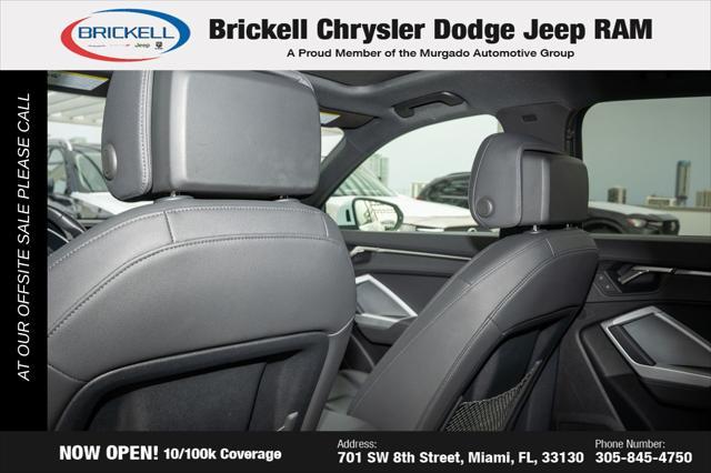 used 2024 Audi Q3 car, priced at $26,810