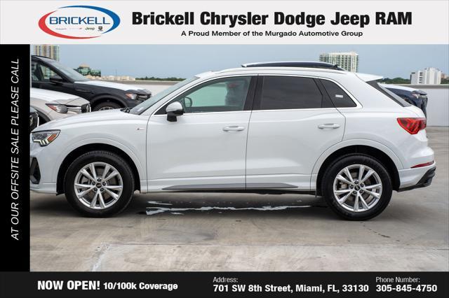 used 2024 Audi Q3 car, priced at $26,810