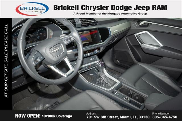 used 2024 Audi Q3 car, priced at $26,810