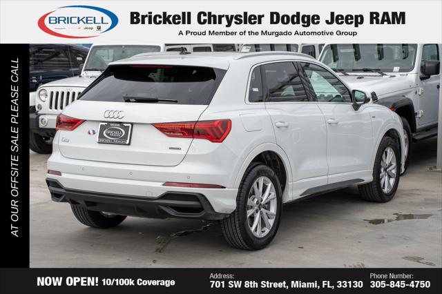 used 2024 Audi Q3 car, priced at $26,810