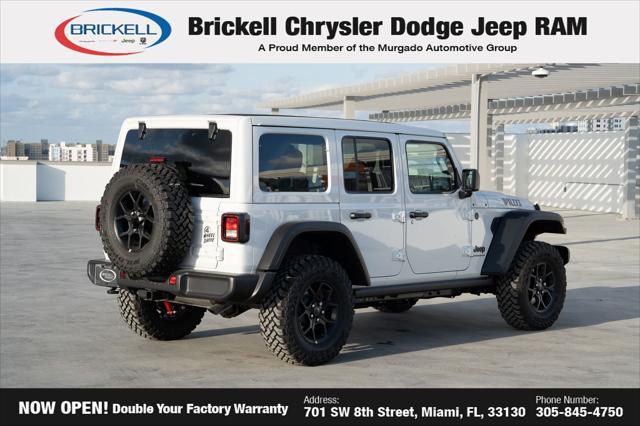 new 2025 Jeep Wrangler car, priced at $43,128