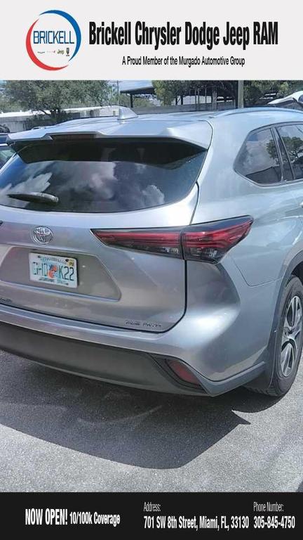 used 2021 Toyota Highlander car, priced at $30,900