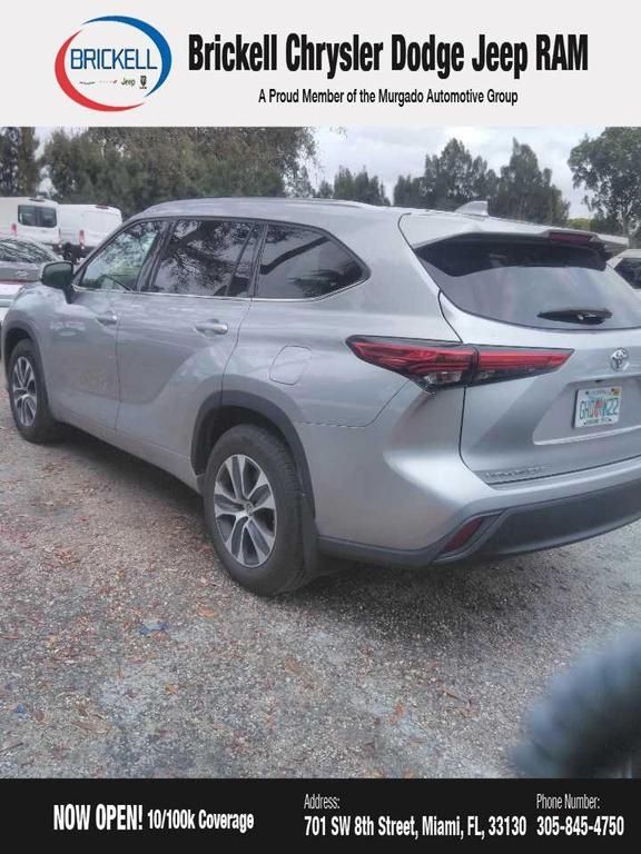 used 2021 Toyota Highlander car, priced at $30,900