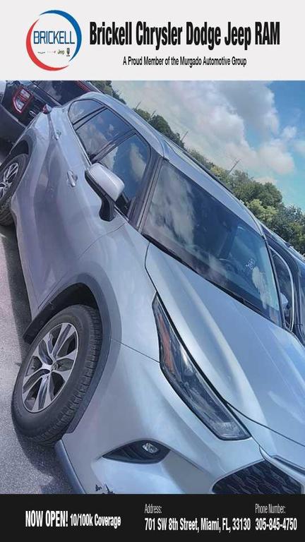 used 2021 Toyota Highlander car, priced at $30,900