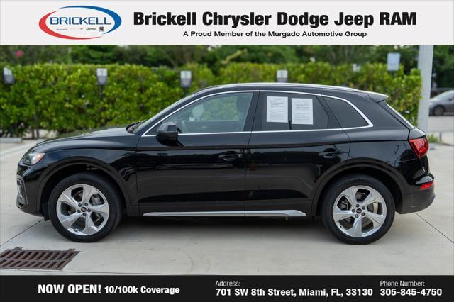 used 2021 Audi Q5 car, priced at $27,896