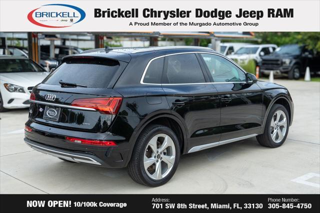 used 2021 Audi Q5 car, priced at $27,896