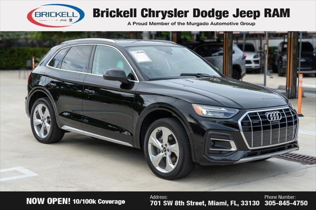 used 2021 Audi Q5 car, priced at $27,896