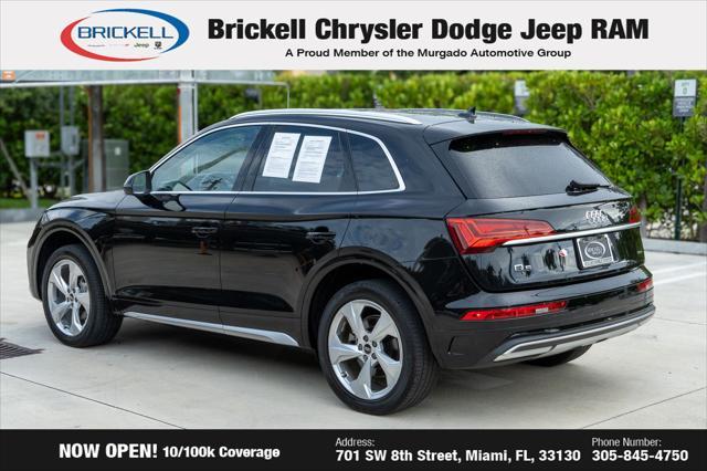 used 2021 Audi Q5 car, priced at $27,896