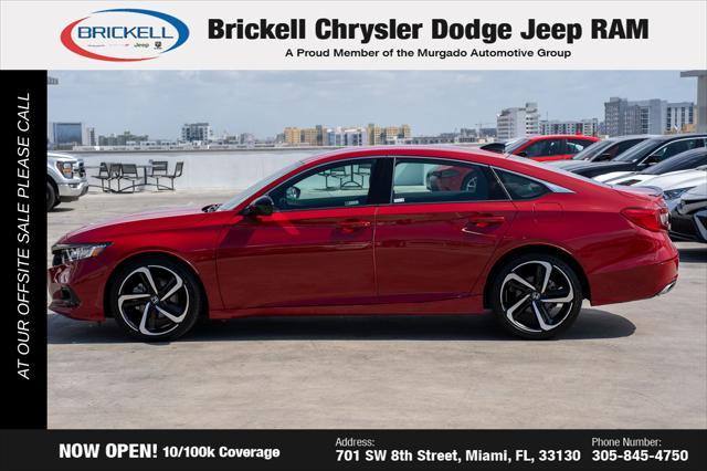 used 2022 Honda Accord car, priced at $23,484