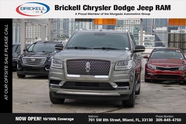 used 2019 Lincoln Navigator car, priced at $25,790