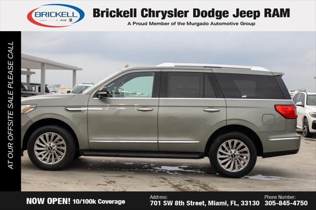 used 2019 Lincoln Navigator car, priced at $25,790