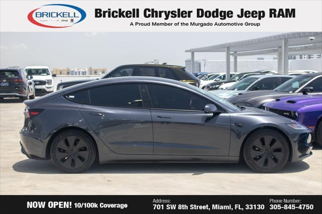 used 2024 Tesla Model 3 car, priced at $30,449