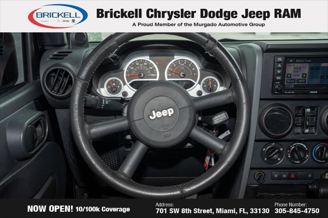 used 2009 Jeep Wrangler Unlimited car, priced at $12,390