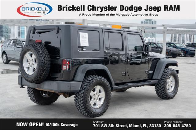 used 2009 Jeep Wrangler Unlimited car, priced at $12,390