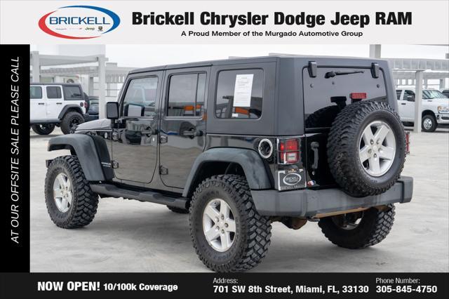 used 2009 Jeep Wrangler Unlimited car, priced at $11,995
