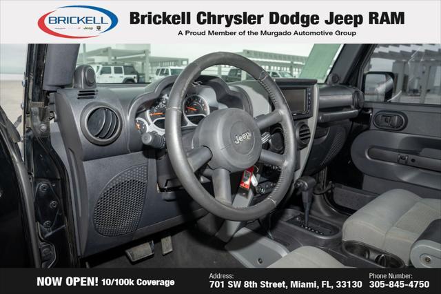 used 2009 Jeep Wrangler Unlimited car, priced at $12,390