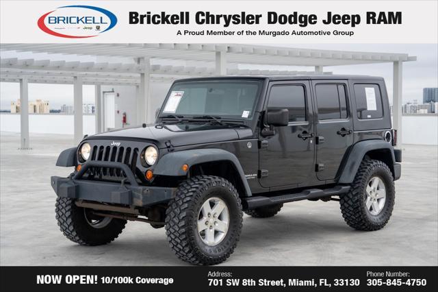 used 2009 Jeep Wrangler Unlimited car, priced at $12,390