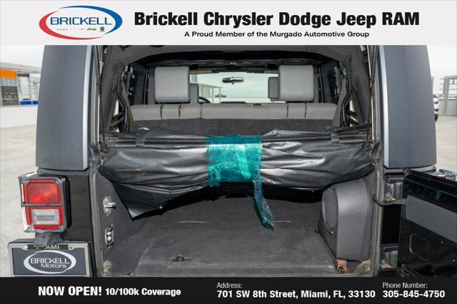 used 2009 Jeep Wrangler Unlimited car, priced at $12,390