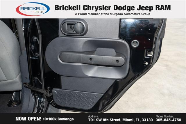 used 2009 Jeep Wrangler Unlimited car, priced at $12,390