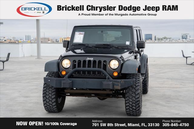 used 2009 Jeep Wrangler Unlimited car, priced at $12,390